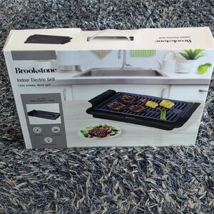 Brookstone Black Indoor Electric Grill